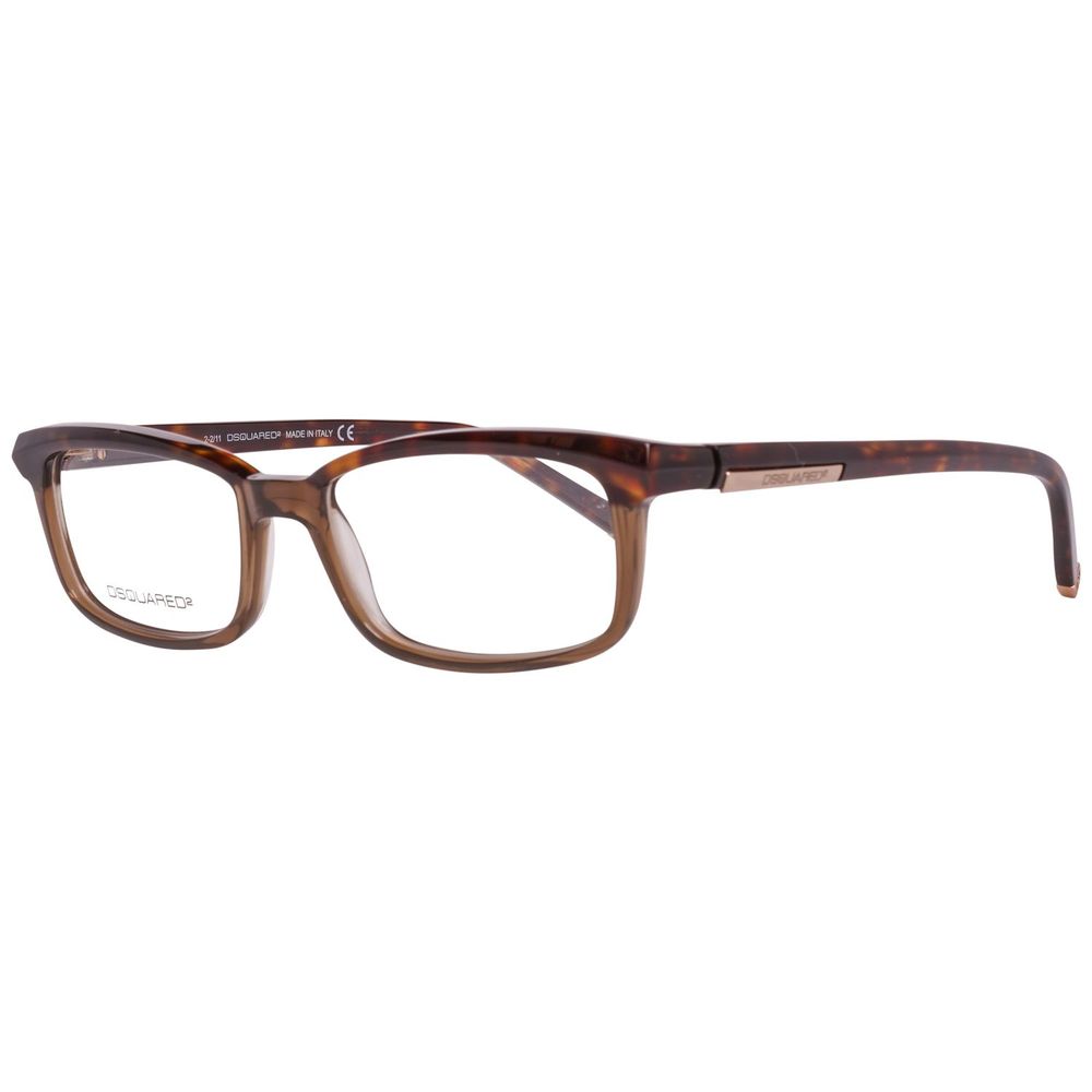 Dsquared² Braune Kunststoffbrille (Fassung)