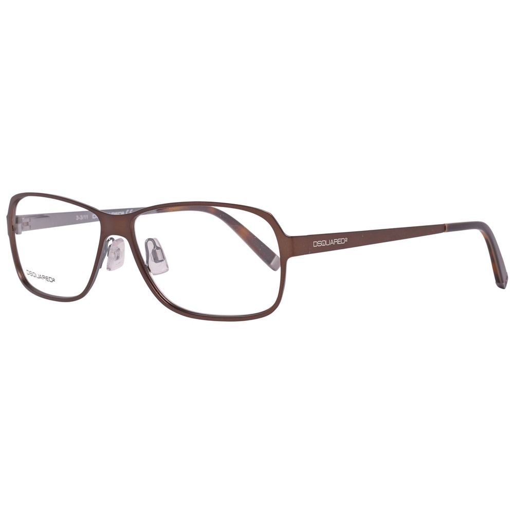 Dsquared² Braune Metallbrille (Fassung)