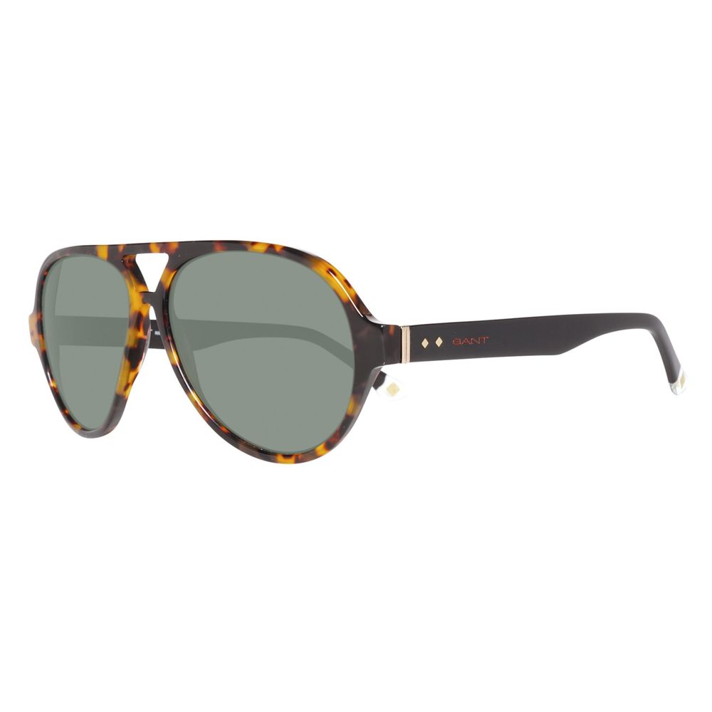 Gant Braune Sonnenbrille aus Acetat