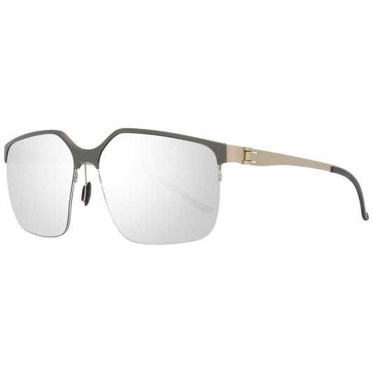 Mercedes Benz Graue Sonnenbrille aus Metall