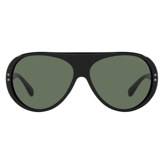 Ralph Lauren Schwarze Sonnenbrille aus Acetat