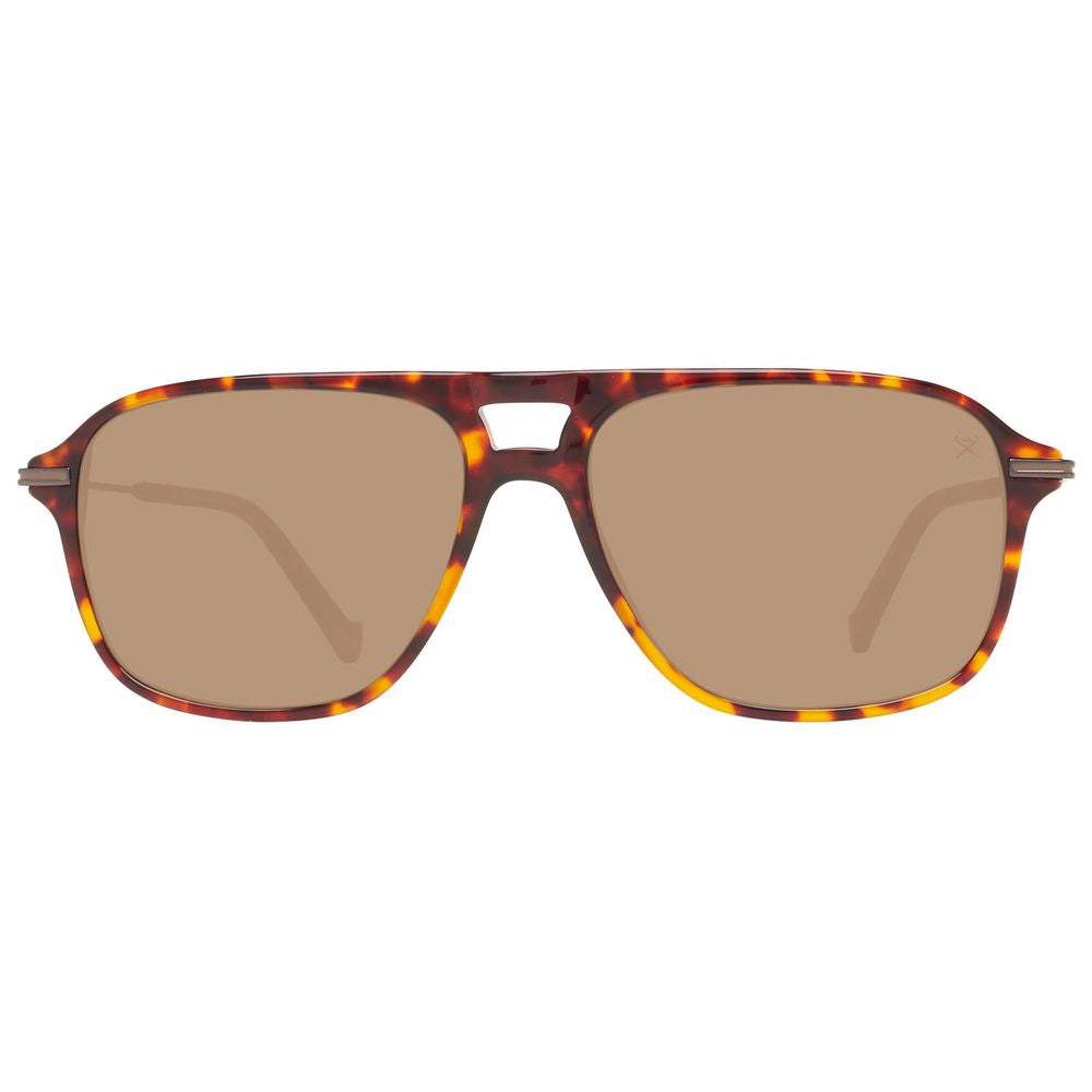 Hackett Braune Sonnenbrille aus Acetat