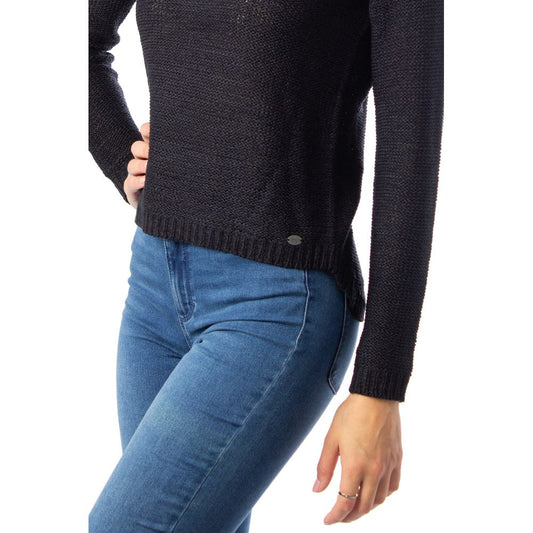 Black Marabou Sweater