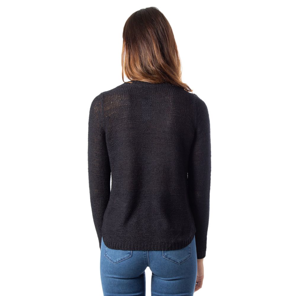 Black Marabou Sweater