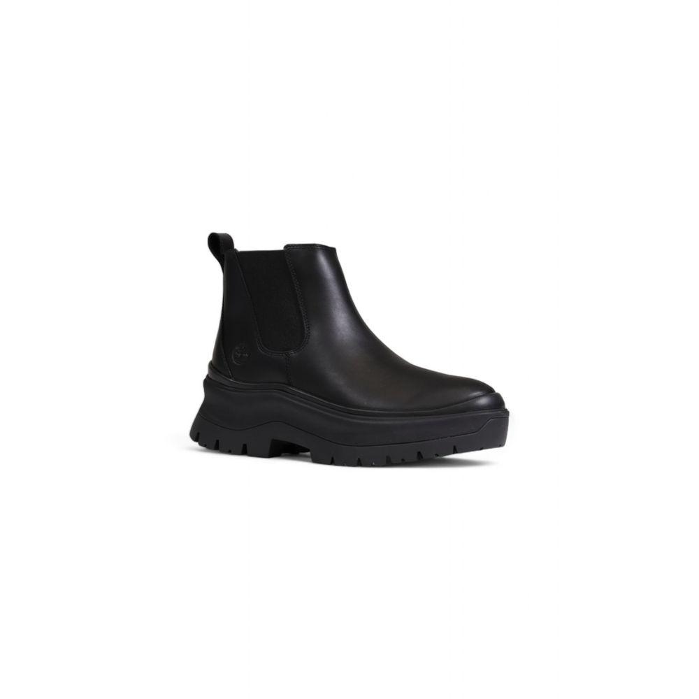 Black Leather Ankle