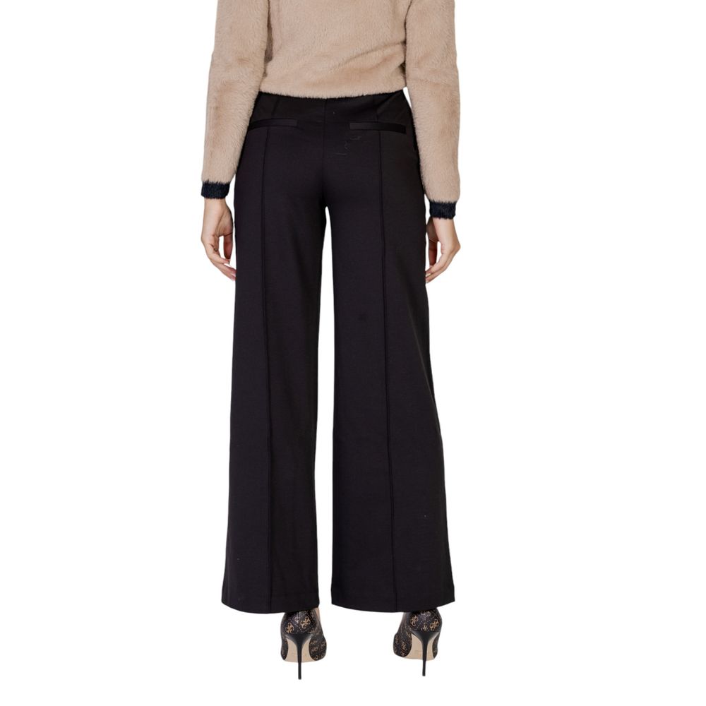 Black Polyester Pant
