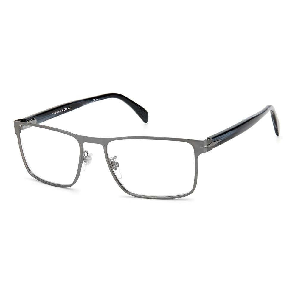 David Beckham Graue Metallbrille (Gestell)