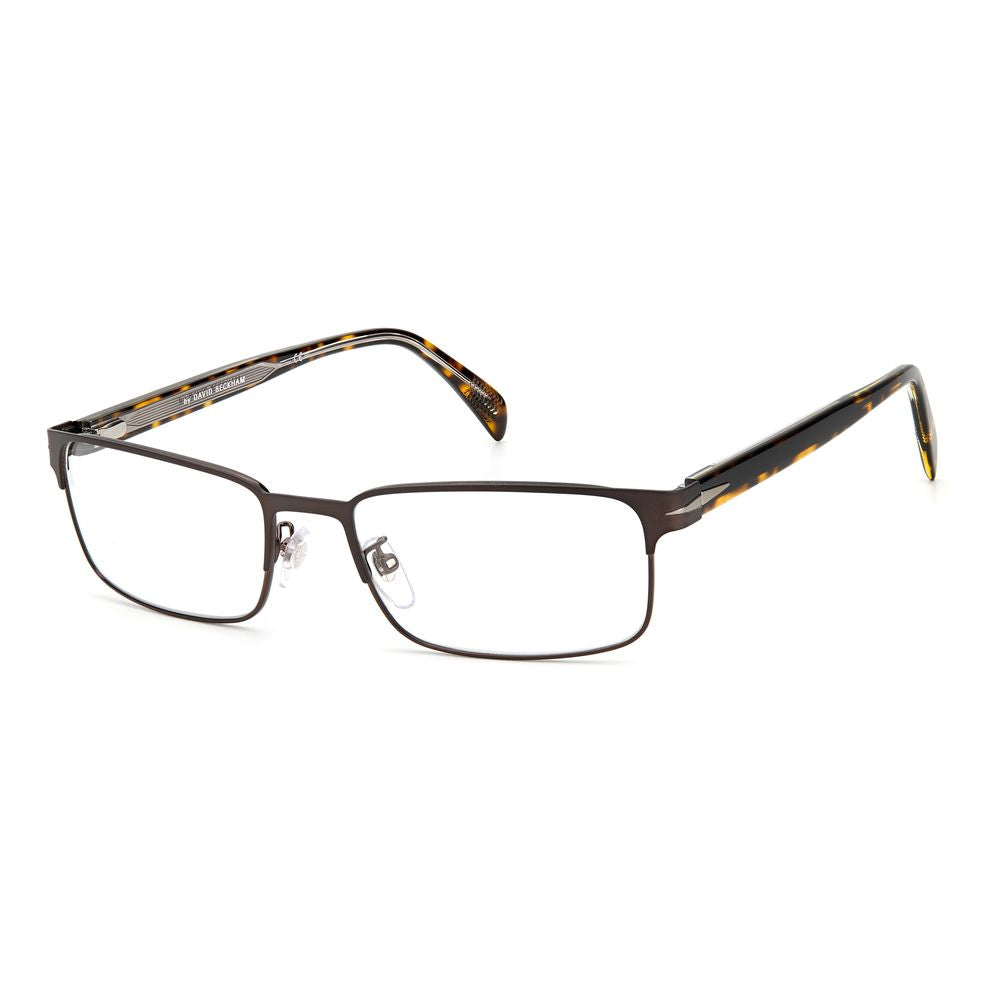 David Beckham Braune Metallbrille (Fassung)