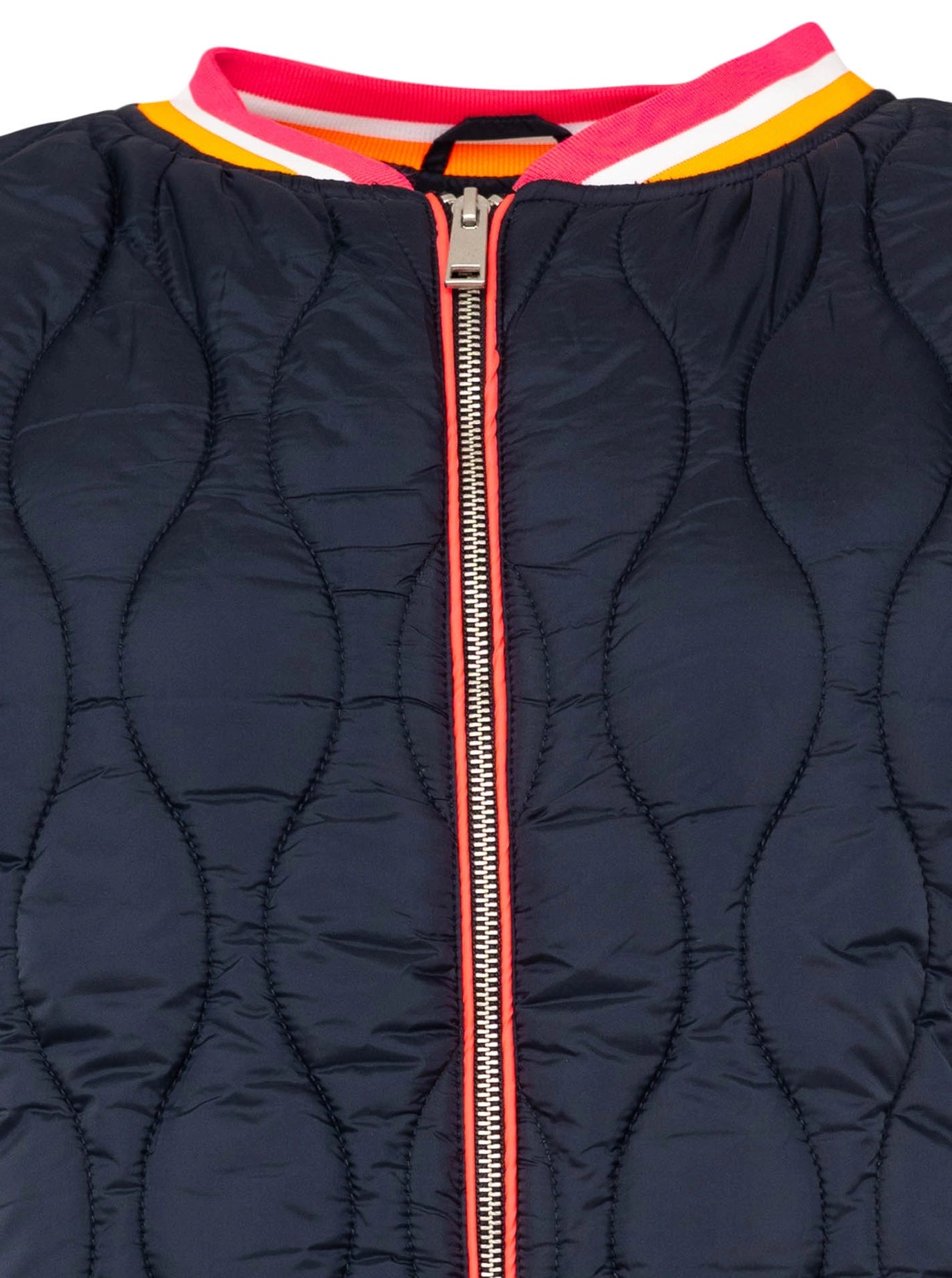 Bombermantel "Shine Hope Smile" blau