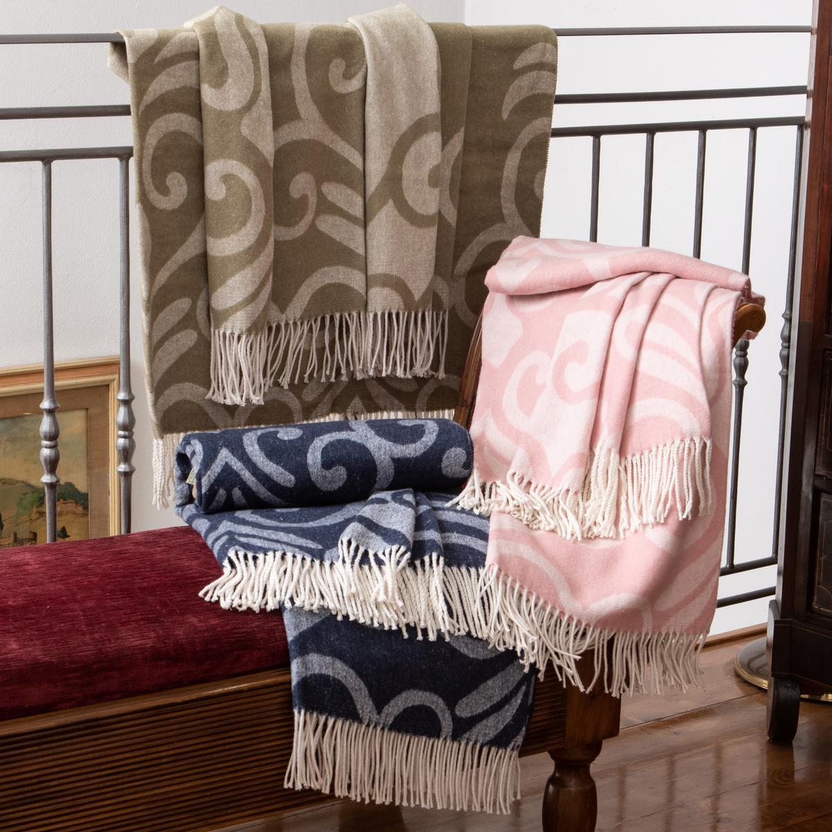 Super Soft Babele Arabesque - Baumwollplaid golden
