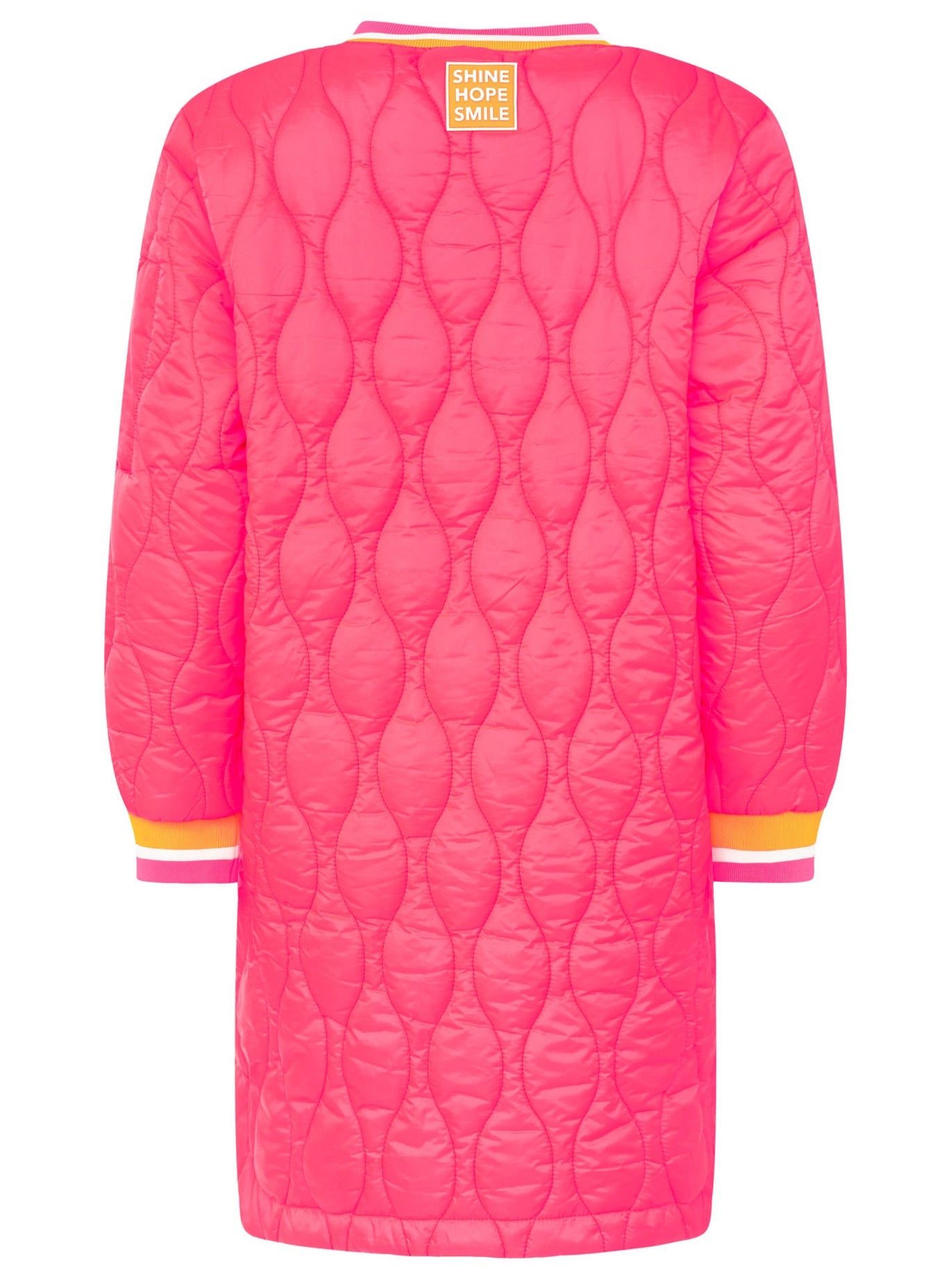 Bombermantel "Shine Hope Smile" pink