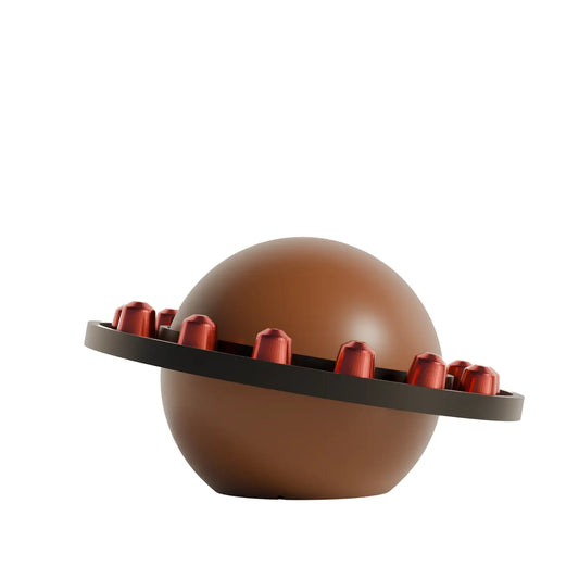 Fiastra Orbit Nespresso-Kapselhalter braun