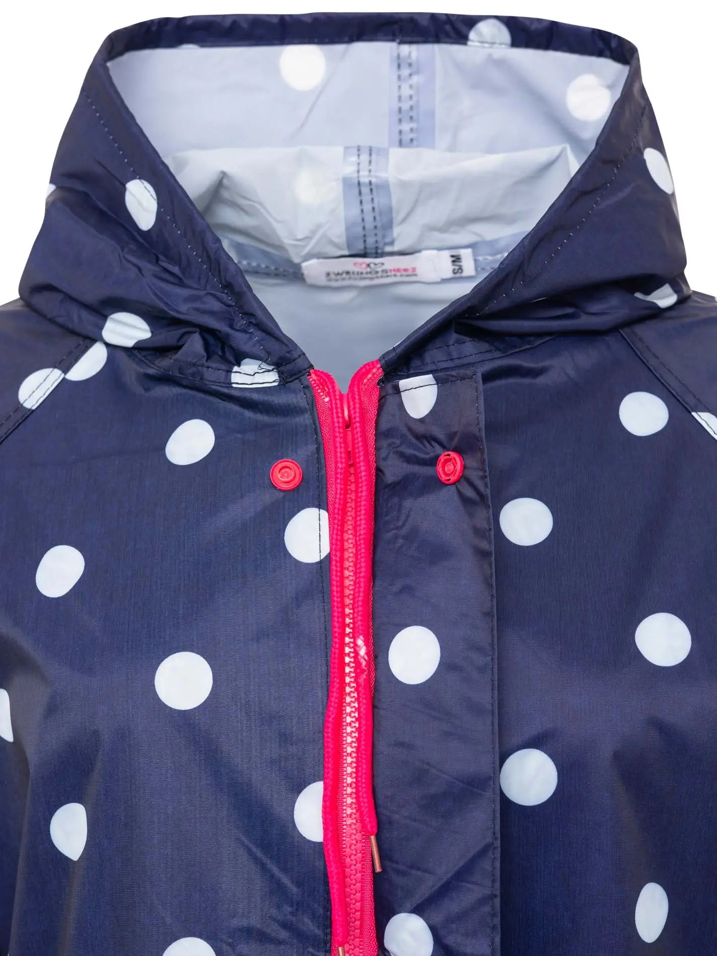 Regenmantel "Dots" L/XL