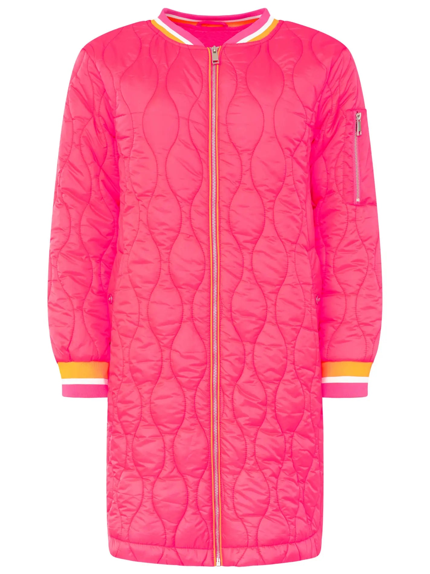 Bombermantel "Shine Hope Smile" pink