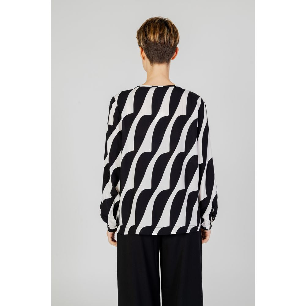 Black Viscose Blouse
