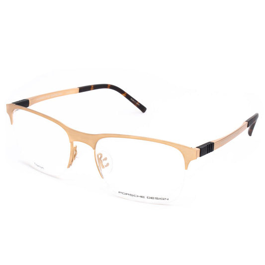 Porsche Brille aus Titan mit Gold-Finish (Fassung)