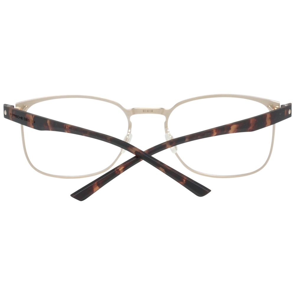 Porsche Brille aus Titan mit Gold-Finish (Fassung)