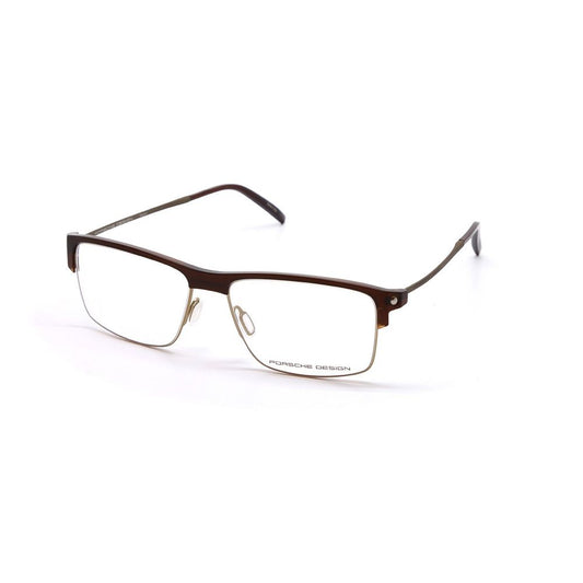 Porsche Braune Metallbrille (Fassung)