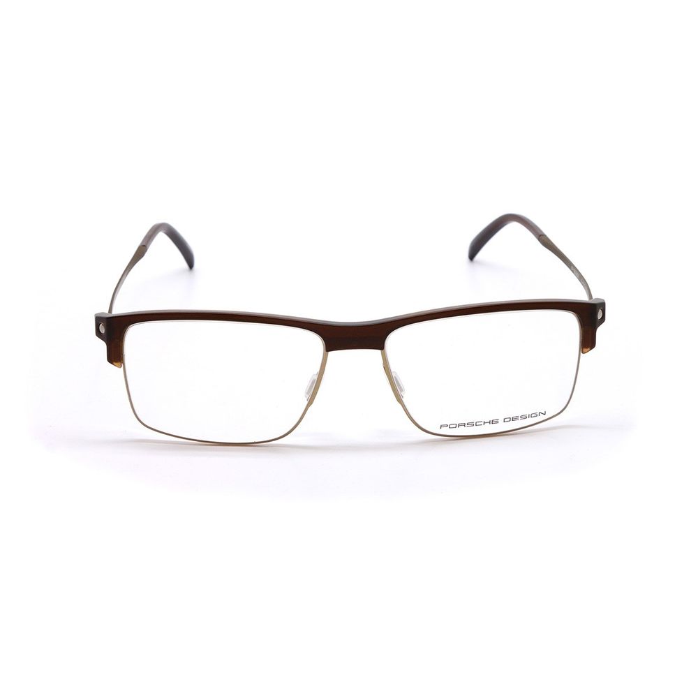 Porsche Braune Metallbrille (Fassung)