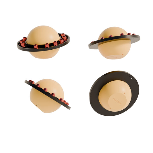 Fiastra Orbit Nespresso-Kapselhalter gelb
