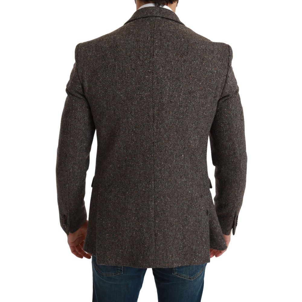 Brown Virgin Wool Suits & Blazer
