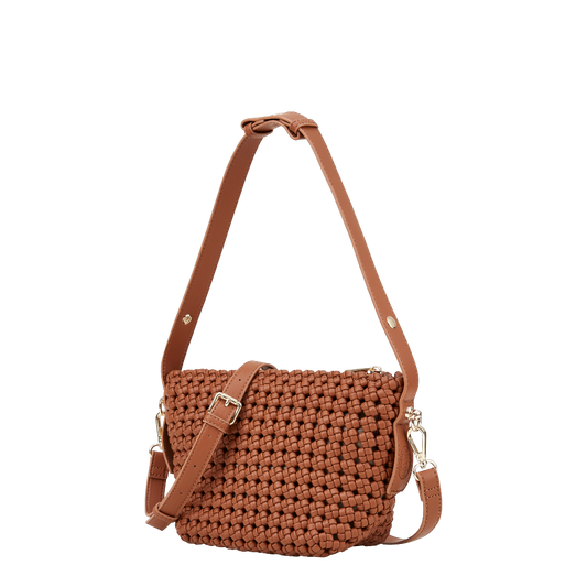ROSSIS Sophie Handgeknotet, Camel