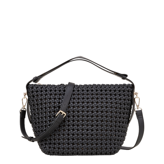 ROSSIS Charlotte Handgeknotet, Black Night