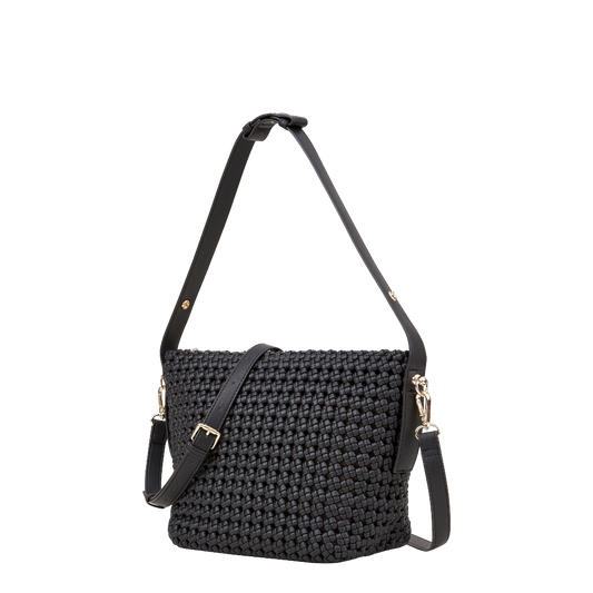 ROSSIS Charlotte Handgeknotet, Black Night