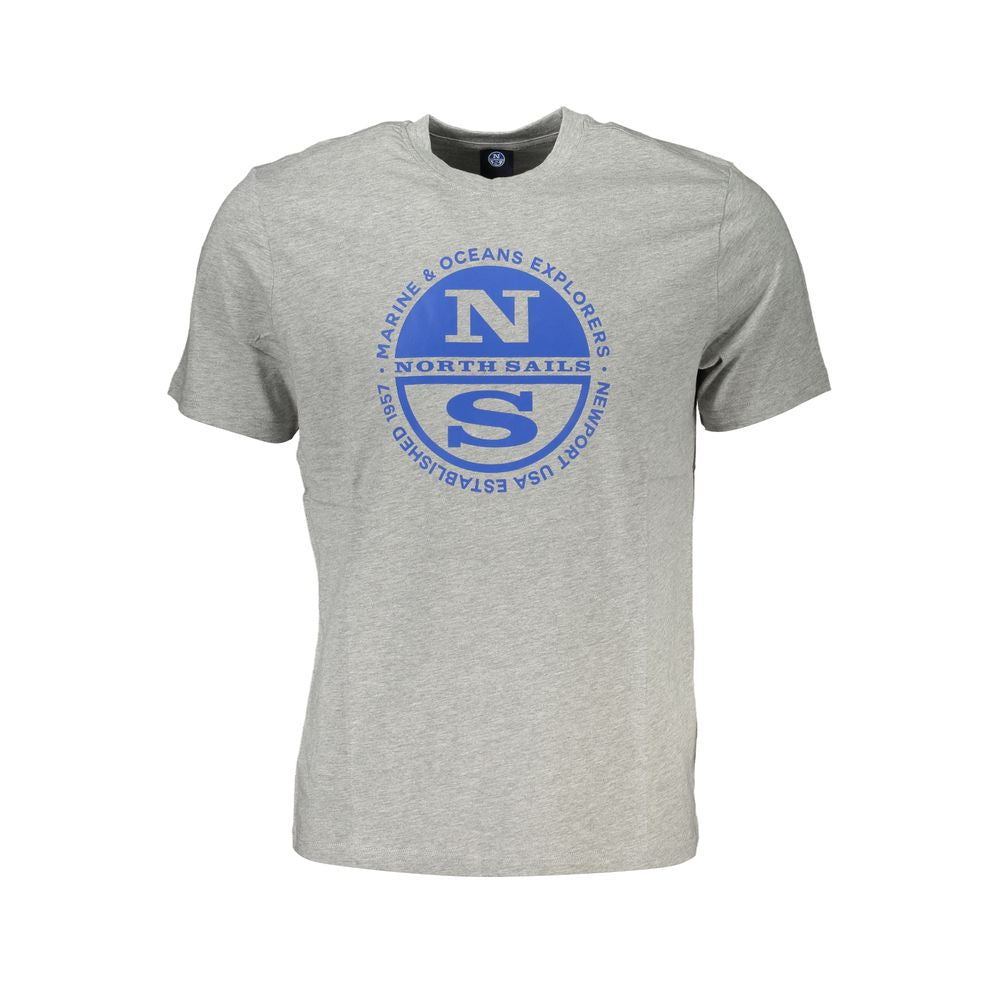 Brown Cotton Men T-Shirt