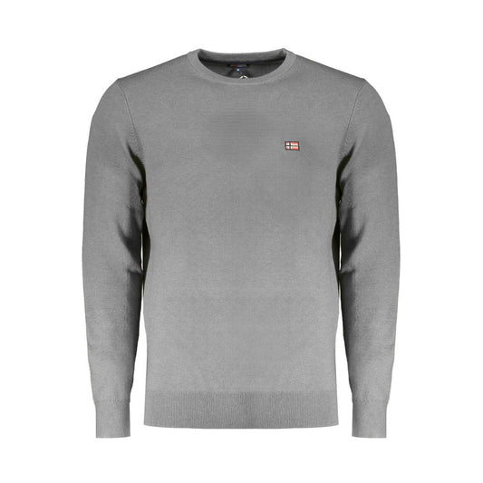 Brown Polyester Men Sweater