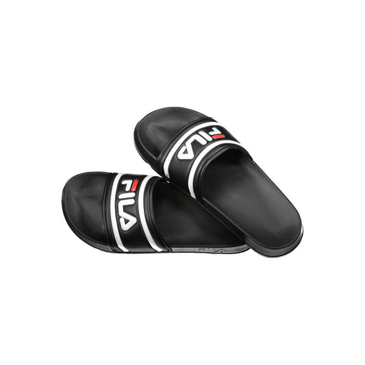 Black Polyethylene Men Sandal
