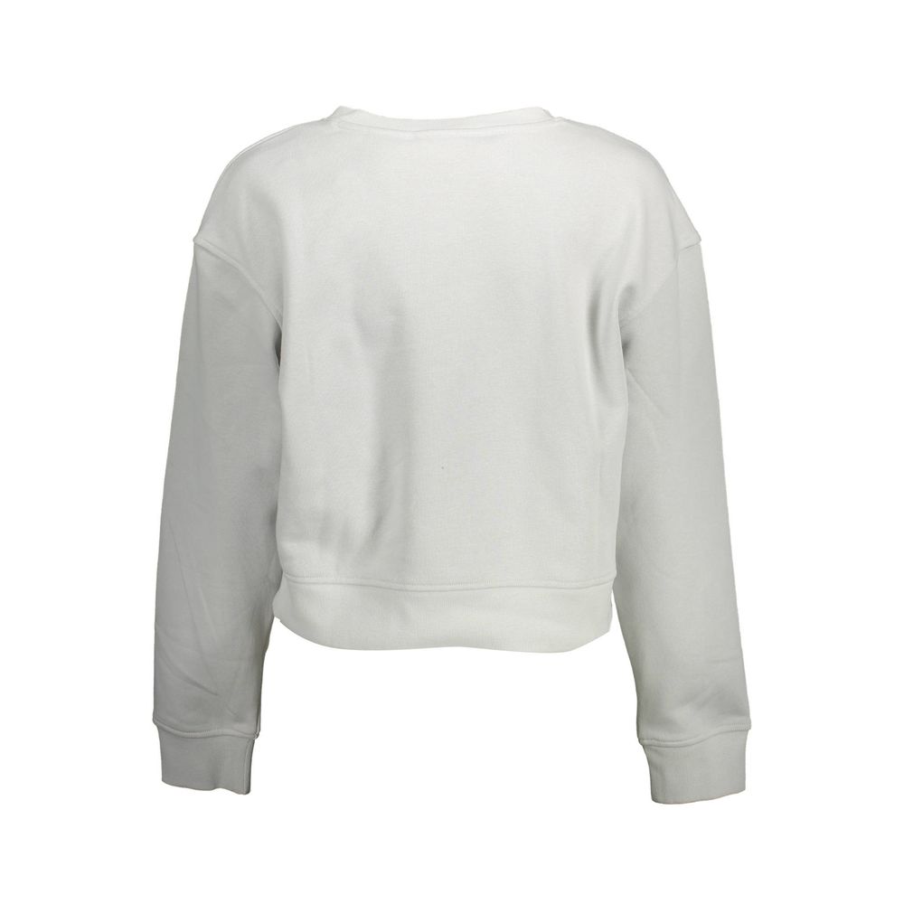 Gray Cotton Women Sweater