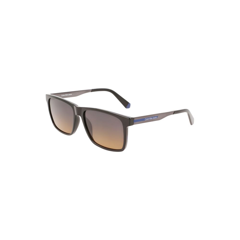 Black Plastic Men Sunglass