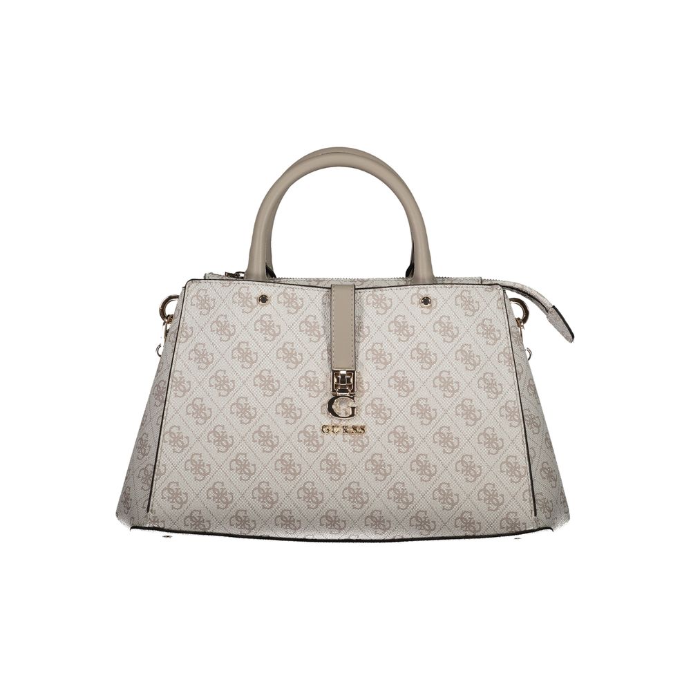 Gray Polyethylene Handbag