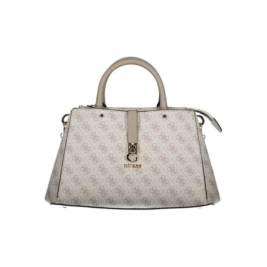 Gray Polyethylene Handbag