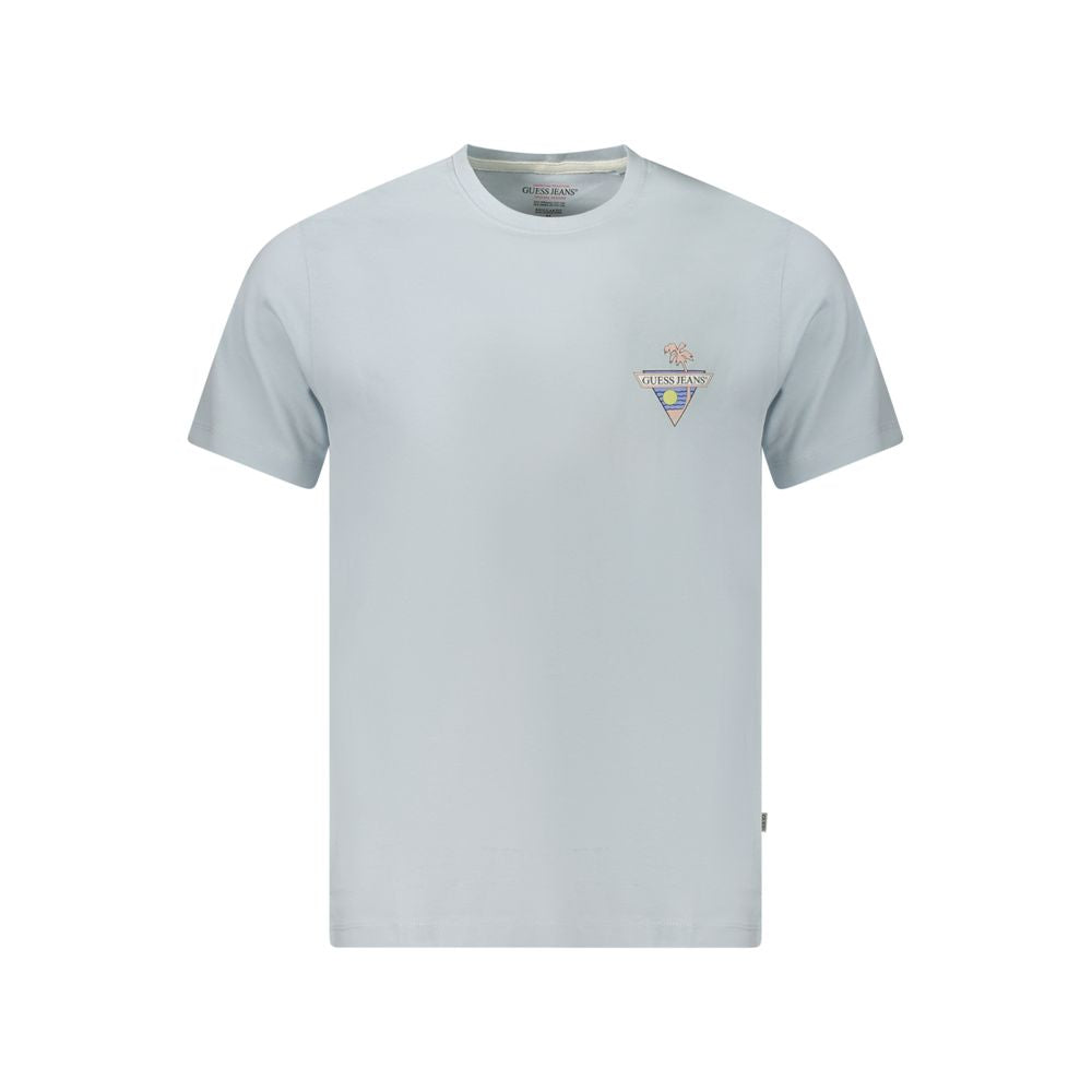 Blue Cotton T-Shirt