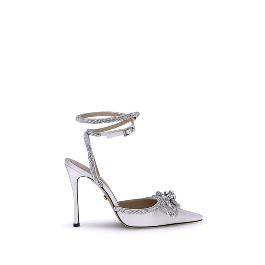 Silk Pumps with double bow