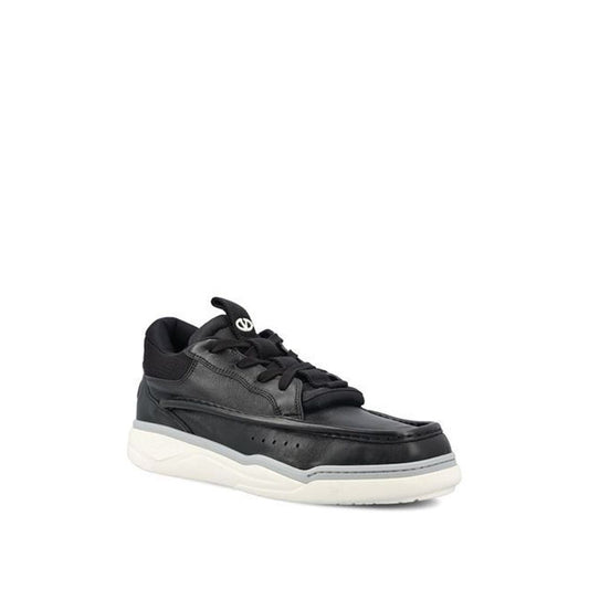 'Hybrid Rainboot' Leather Sneakers