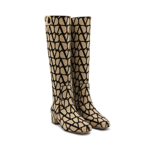 Canvas Logo Boots