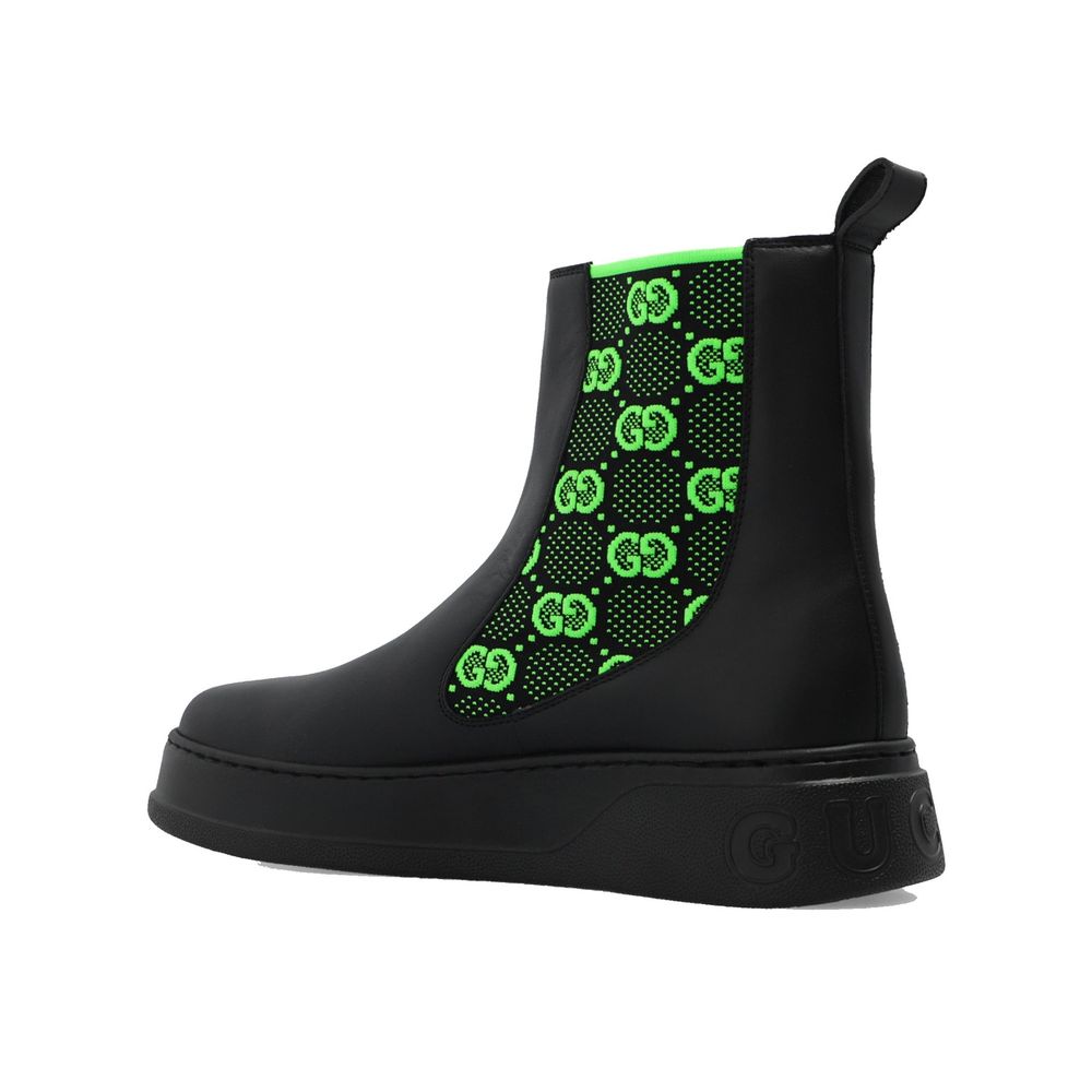 GG Leather Boots