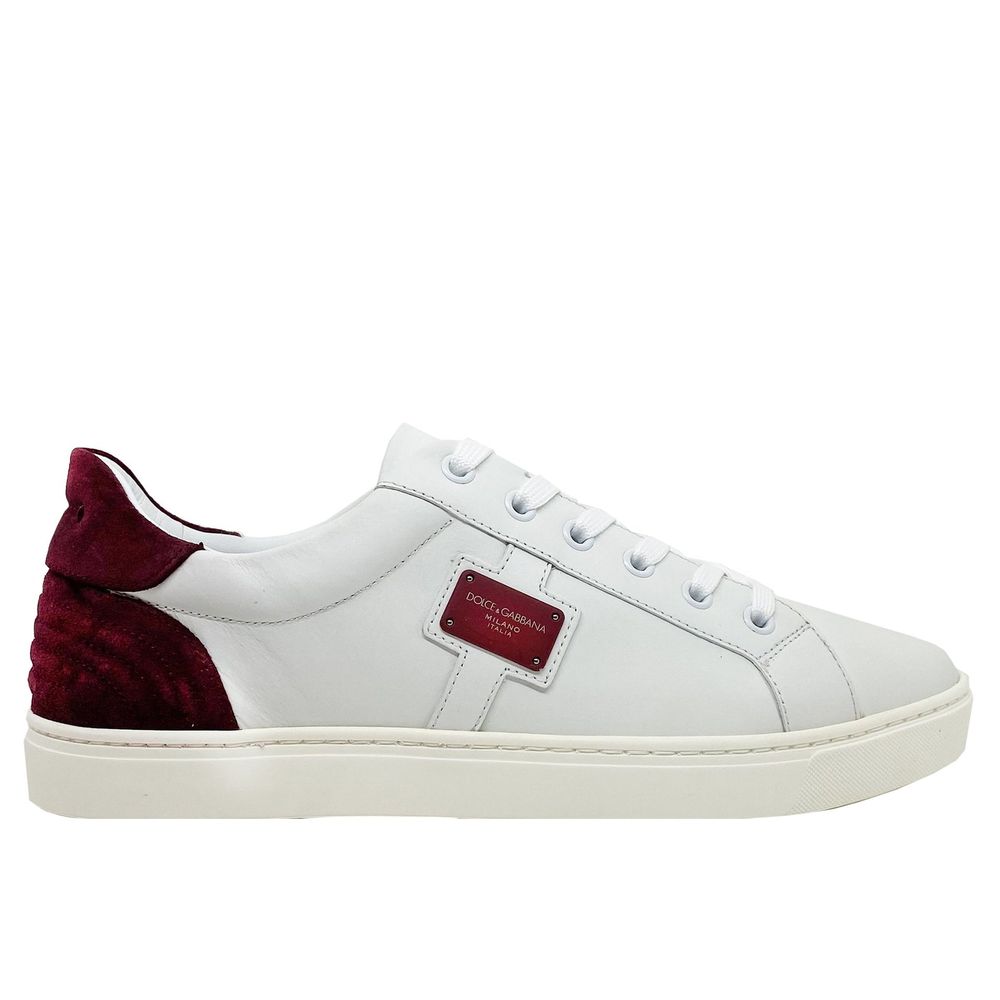 Logo Leather Sneakers