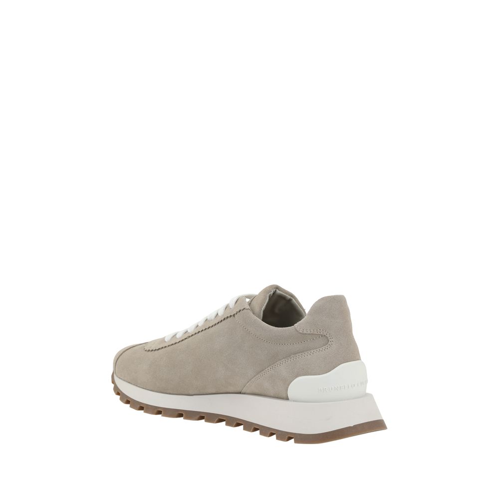 Sneakers with iconic embellishments