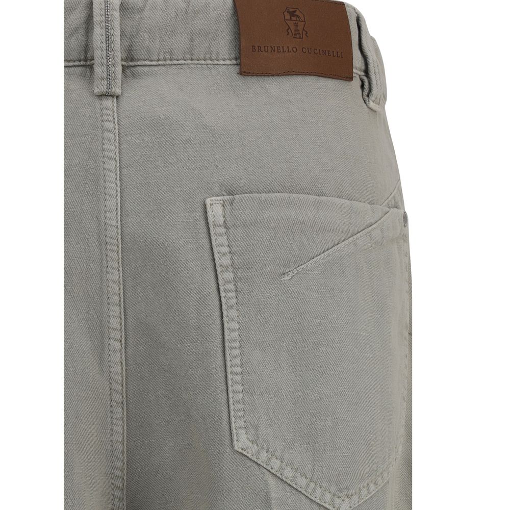 Wide-leg Jeans