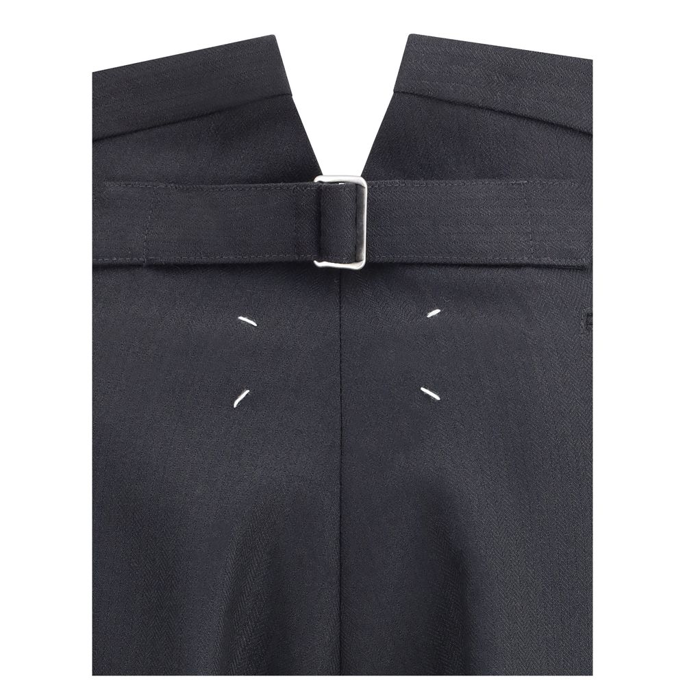 Wool pleated Pants