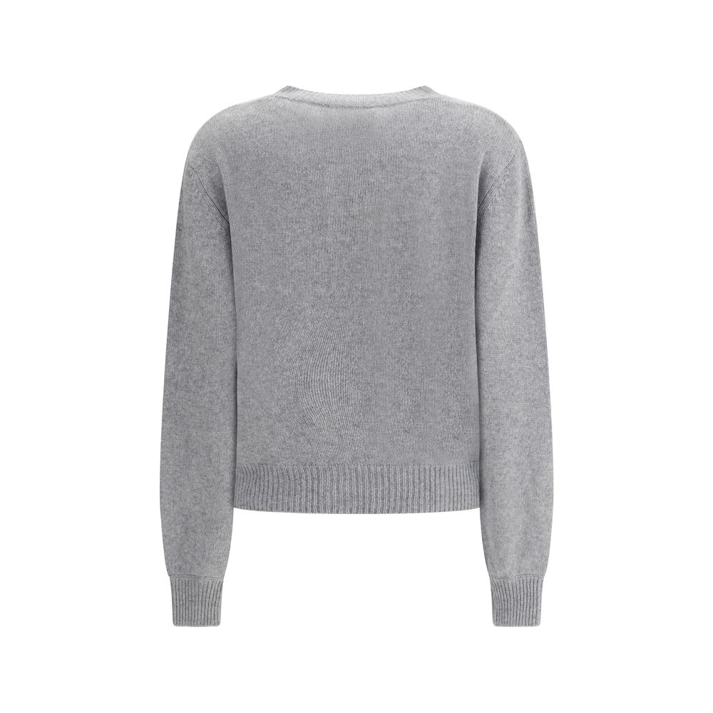 Cashmere Cardigan with patch