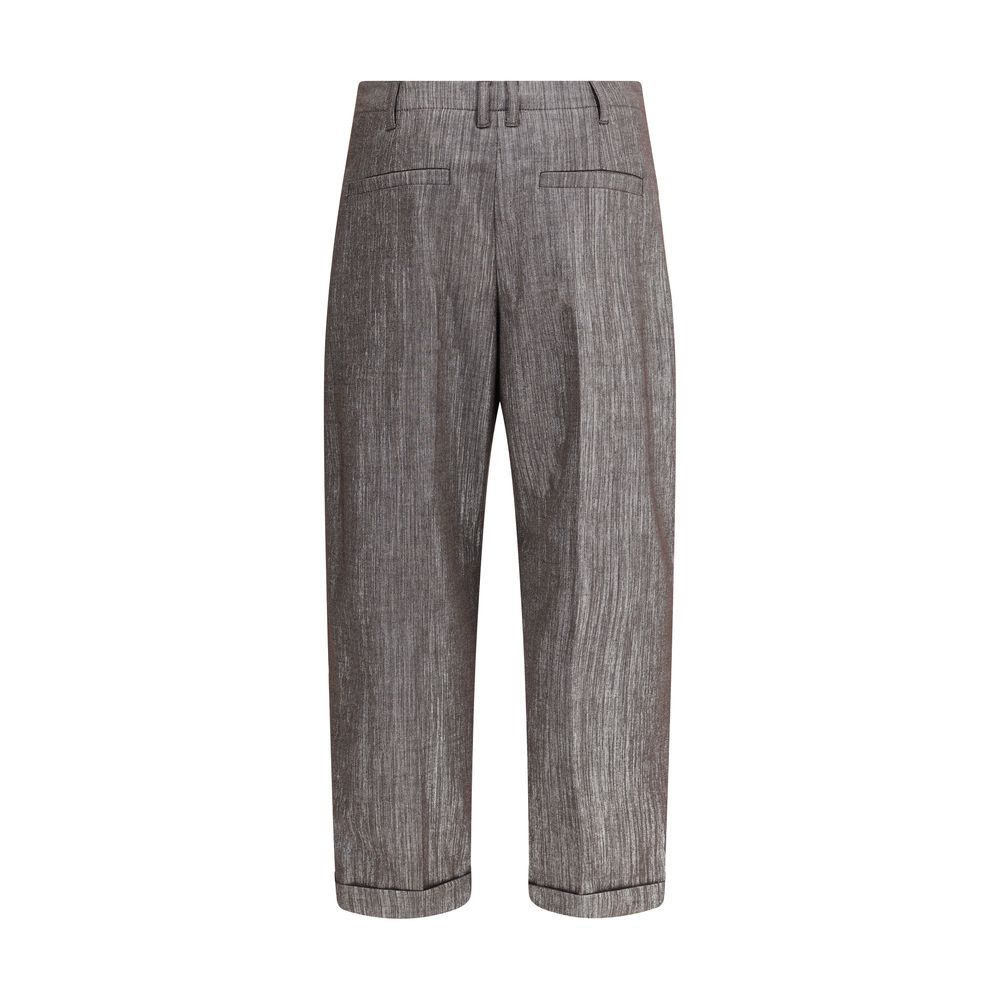 Lurex effect Pants
