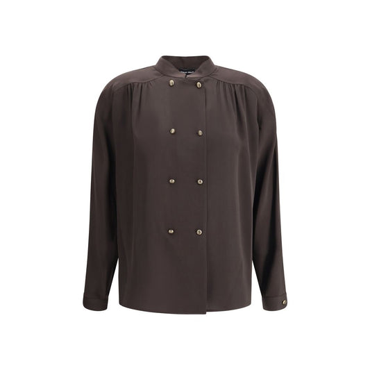 Doublebreasted silk Shirt