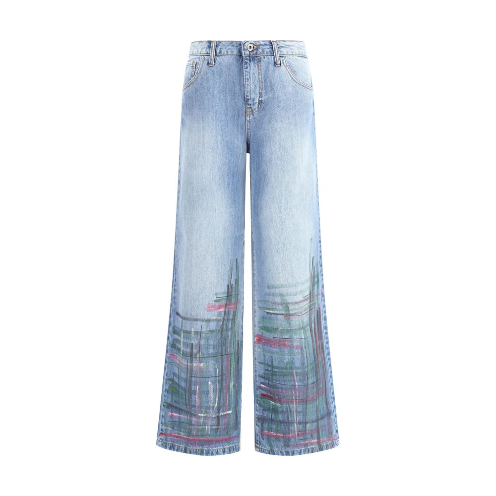 Wide-leg Jeans