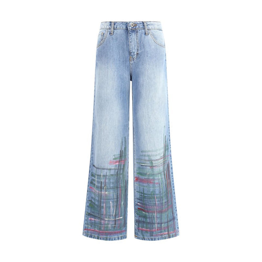 Wide-leg Jeans
