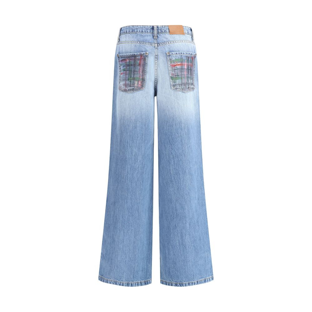 Wide-leg Jeans
